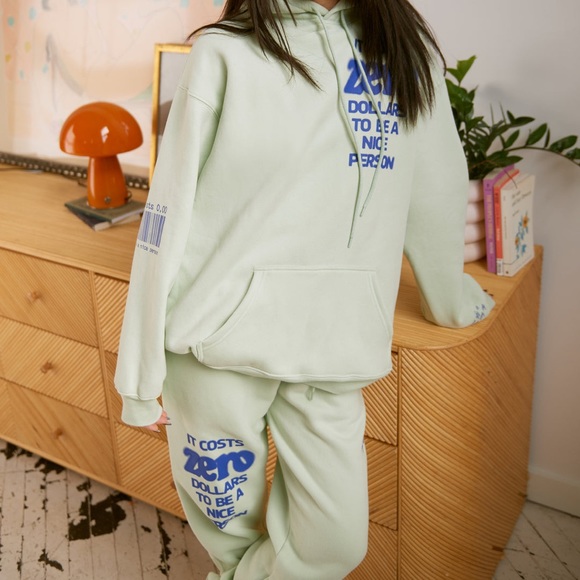 It Costs $0.00 To Be A Nice Person Hoodie by The Mayfair Group - Picture 3 of 8